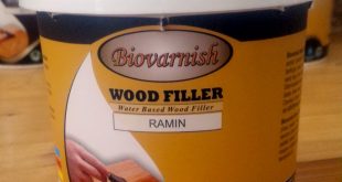 Dempul Kayu Transparan Water Based - Biovarnish Wood Filler
